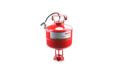 Pulsed Dry Powder Fire Extinguishing System for Warehouse